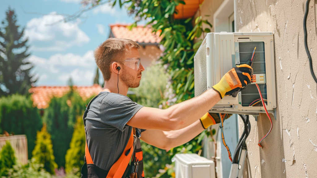 Installation de climatisation par un expert