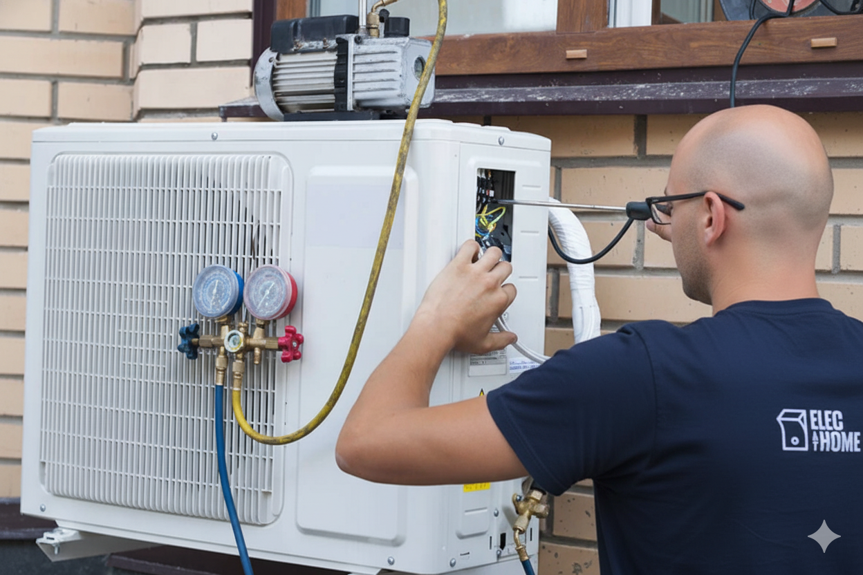 Réglages d'une pompe à chaleur